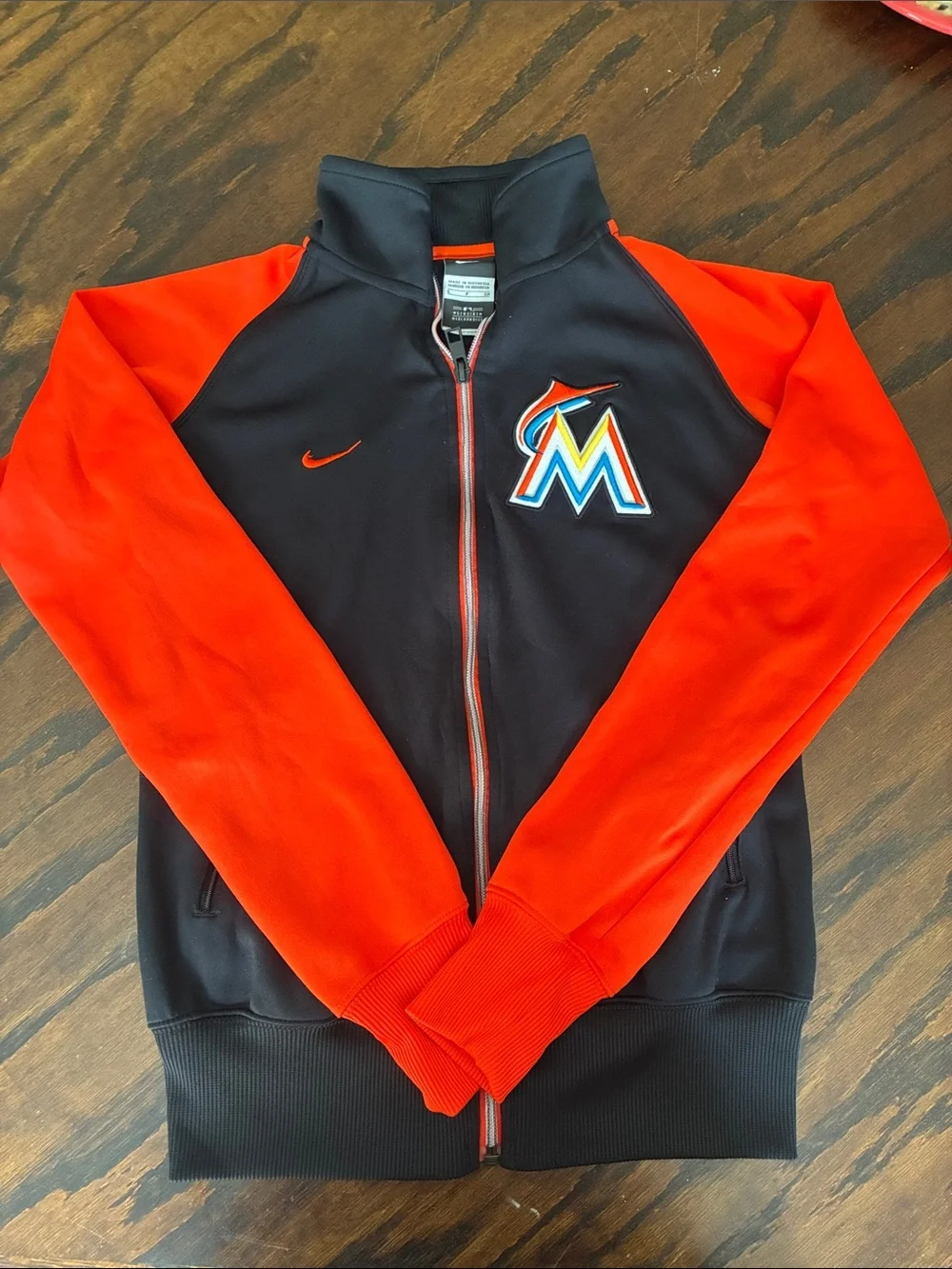 Miami Marlins Athletic Zip Jacket